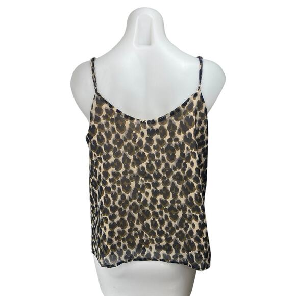 Heartloom Multicolor Animal Print Sleeveless Cami Camisole Crop Tank Top Size L - Picture 2 of 4